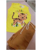 Conjunto feminino infantil temático