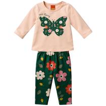 Conjunto Feminino Inverno Borboleta KYLY Cor:LaranjaTamanho:2 Conjunto Feminino Inverno Borboleta KYLY Cor:LaranjaTamanho:2