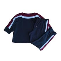 Conjunto Feminino Inverno Plus Size De Moletinho Calça E Blusa Manga 3/4 Raio De Luz