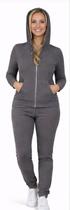 Conjunto Feminino Inverno Veneto premium Cor:GrafiteTamanho:G
