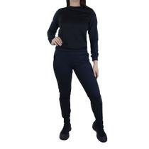 Conjunto Feminino Isabelitta Moletinho Preto - 33011 Conjunto Feminino Isabelitta Moletinho Preto - 33011