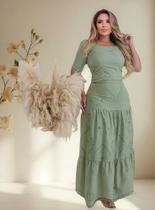 Conjunto Feminino Laise 100 Algodão Terra Prometida