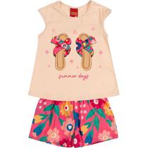 Conjunto feminino laranja shell 1001011-3450