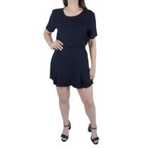 Conjunto Feminino Linzzi Blusa e Shorts Preto - 75367