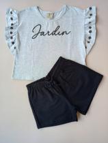 Conjunto feminino mescla white Conjunto feminino mescla white