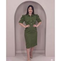 Conjunto Feminino Midi Elegante com Saia Lápis e Blusa Princesa Estruturada Conjunto Feminino Midi Elegante com Saia Lápis e Blusa Princesa Estruturada