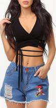 Conjunto feminino mine exclusivo top+short tam:40 Conjunto feminino mine exclusivo top+short tam:40