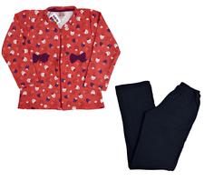 CONJUNTO FEMININO MOLETOM EM VÁRIAS ESTAMPAS Nº 4 AO 8