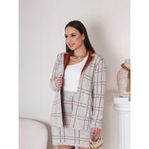 Conjunto Feminino Mousse Premium Picadilho Elegante Via Moderna Tricot Conjunto Feminino Mousse Premium Picadilho Elegante Via Moderna Tricot