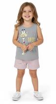 Conjunto Feminino Regata Girafa Com Short em Sarja Texturizada Nº 1 Ao 3 Conjunto Feminino Regata Girafa Com Short em Sarja Texturizada Nº 1 Ao 3