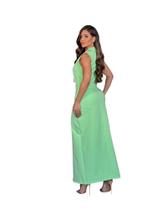 Conjunto Feminino Saia Midi Cropped Alfaiataria Conjunto