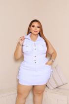 Conjunto Feminino Short Saia E Blusa Regata Plus Size