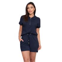 Conjunto Feminino Soraia De Bermuda E Blusa MPR Original Promoção