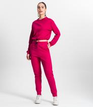 Conjunto Feminino Suedine Kohmar Rosa