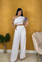 Conjunto feminino tamanho único branco Conjunto feminino tamanho único branco