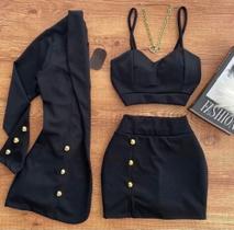 Conjunto Feminino Três Peças Tamanho Unico