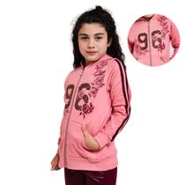 Conjunto Femino Infantil Dila 96 Inverno C/Calça Legging e Jaqueta