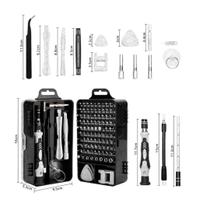 Conjunto Ferramentas 115 Peças Profissional Multiuso