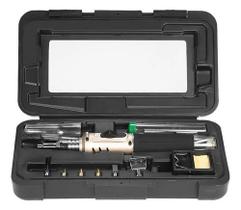 Conjunto ferro solda p1st0l4 caneta de gás butano com 10pçs Conjunto ferro solda p1st0l4 caneta de gás butano com 10pçs