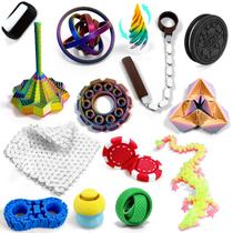 Conjunto Fidget TUTHKOTH 14 em 1 Brinquedos Sensoriais Impressos em 3D