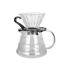 Conjunto Filtro Coador de Café Com Jarra de Vidro 600ml