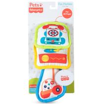 Conjunto Fisher-Price Fun Flatties - 3 Brinquedos de Animais de Estimação para Cães