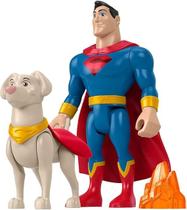 Conjunto Fisherprice Dc League Of Superpets Superman Krypto