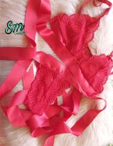 Conjunto fita ,com renda Conjunto fita ,com renda