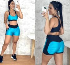 Conjunto fitness 3d levanta bumbum. Tam 40/42. 55,00