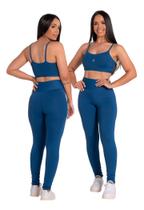 Conjunto Fitness Academia Liso Básico Dia A Dia Esportivo