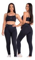 Conjunto Fitness Academia Liso Básico Dia A Dia Esportivo