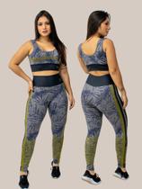 Conjunto fitness academia sublimado