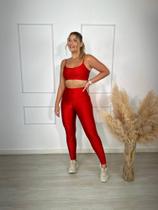 Conjunto Fitness Acetinado Conjunto Fitness Acetinado