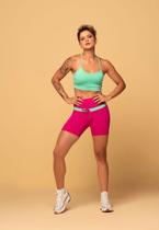 Conjunto fitness bermuda e top feminino