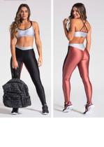 Conjunto Fitness CCM Sports Legging + Top Luxo Feminino Adulto