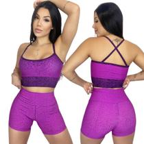 Conjunto Fitness de Alcinha e Short Curto Suplex Academia Conjunto Fitness de Alcinha e Short Curto Suplex Academia