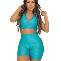 Conjunto Fitness Empina bumbum 3D Poliamida Gringas Model Conjunto Fitness Empina bumbum 3D Poliamida Gringas Model