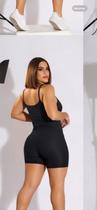 Conjunto fitness feminino 3 peças top calça e short alta compressão