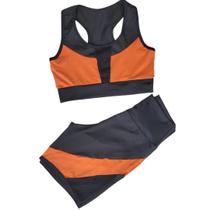 Conjunto Fitness Feminino Roupa Academia Short E Top