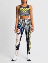 Conjunto Fitness Feminino Temático Legging e Top para Academia 07