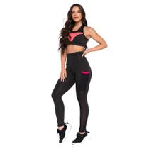 Conjunto Fitness Fristyle Legging E Top Academia Feminino