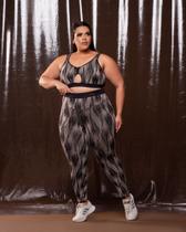 Conjunto fitness GG poliamida e elastano