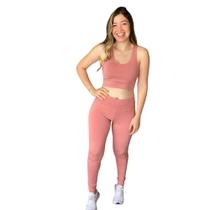 Conjunto Fitness Legging E Top Roupas De Academia Feminino - JinkingStore