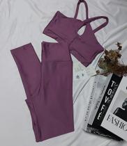 Conjunto Fitness Longo Satin Julia Conjunto Fitness Longo Satin Julia