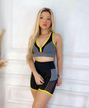 Conjunto Fitness meia coxa sem bojo Conjunto Fitness meia coxa sem bojo