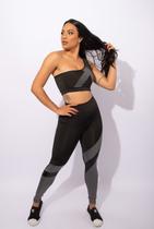 Conjunto Fitness Newstyle Academia Feminino Com Top e Calça legging