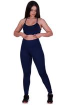 Conjunto Fitness Top e Calça Legging Suplex - c8 CJ TOP ANA + DEBI Conjunto Fitness Top e Calça Legging Suplex - c8 CJ TOP ANA + DEBI