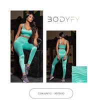 Conjunto fitness - top + legging