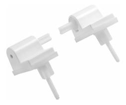 Conjunto Fixação Para Fechamento Suave Sc/Kit Branco Conjunto Fixação Para Fechamento Suave Sc/Kit Branco