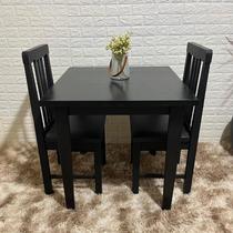 Conjunto Fixo 80x80 Mesa com 2 Cadeiras Colonial